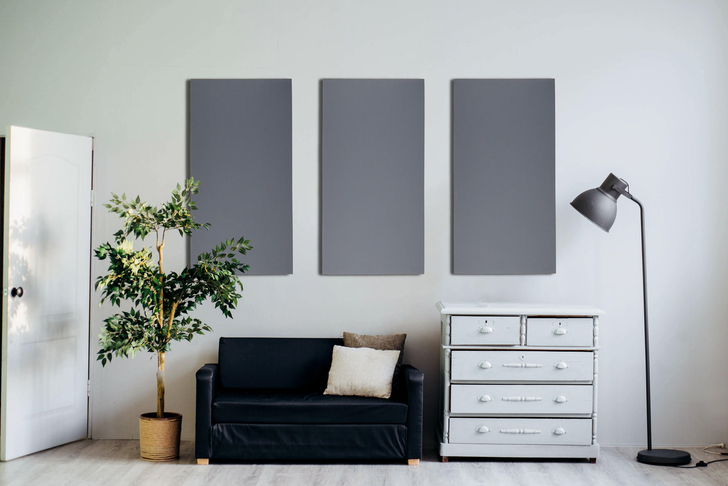 XL Cool Gray Akoestisch Paneel - NoviSono