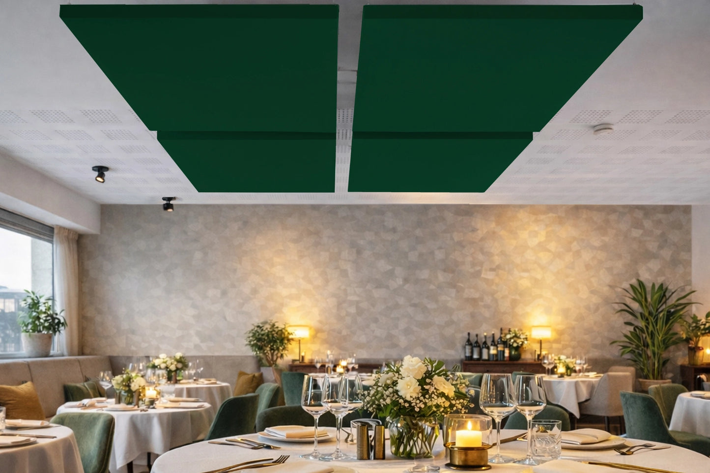 Dennengroen Akoestisch Plafondpaneel