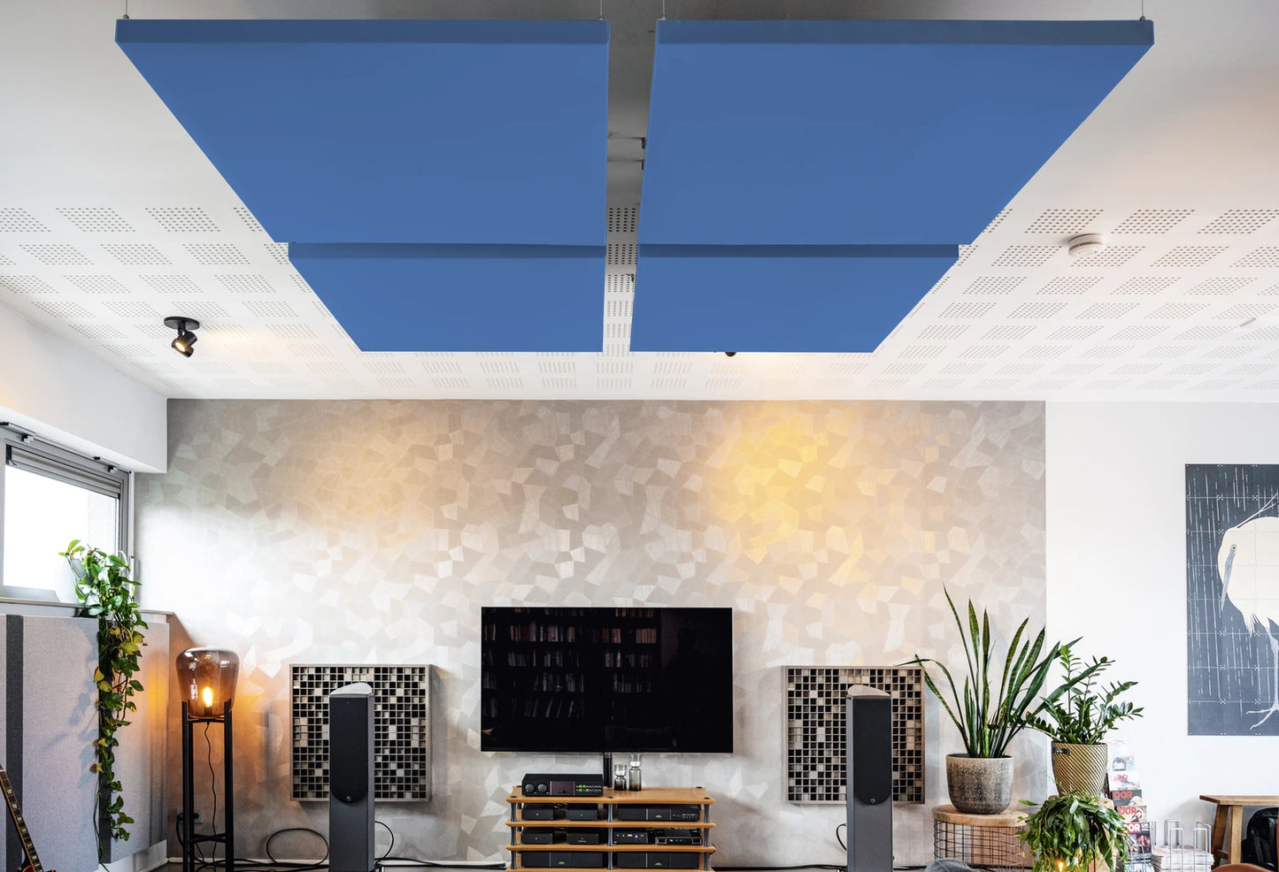Jeans Blue Akoestisch Plafondpaneel