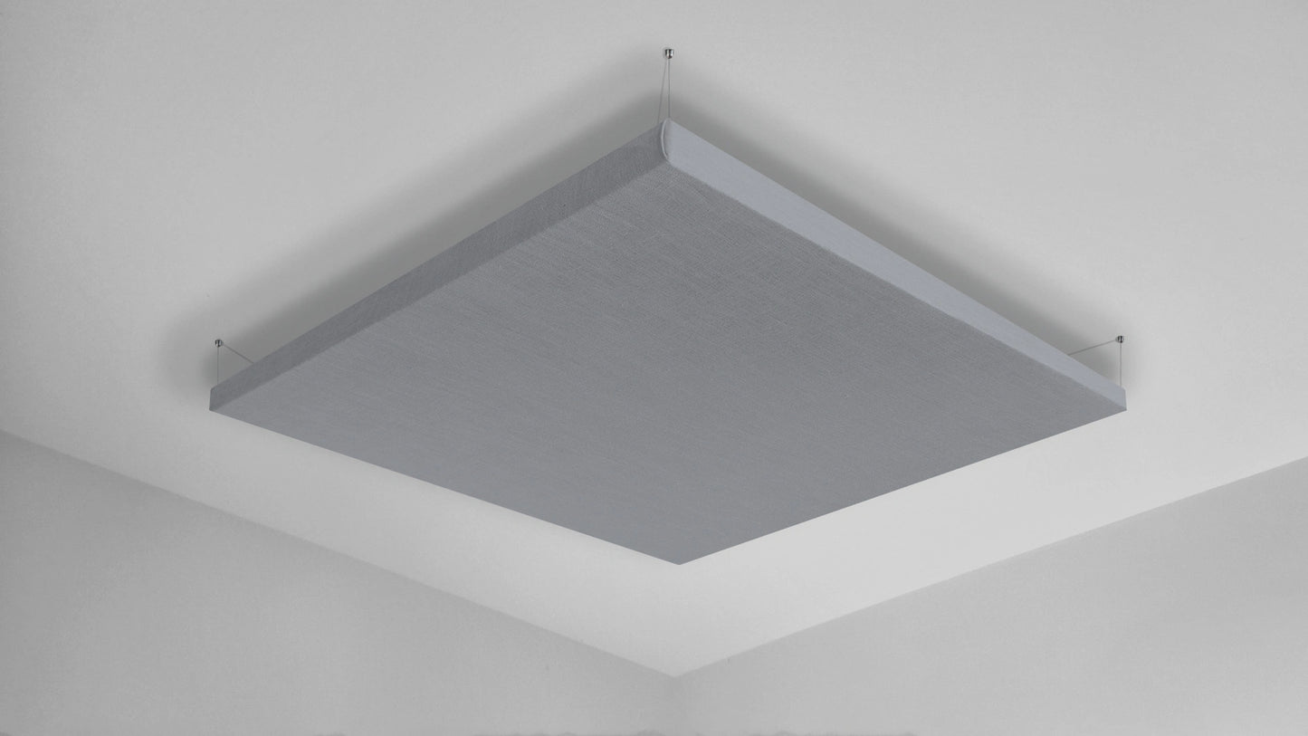 Lichtgrijs Linnen Akoestisch Plafondpaneel