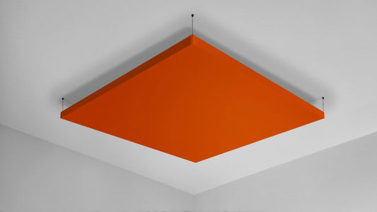 Vibrant Orange Akoestisch Plafondpaneel