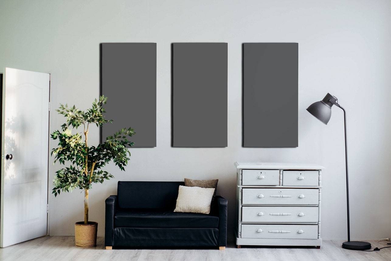 XL Midnight Gray Akoestisch Paneel