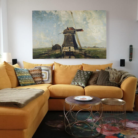 Molen aan een Poldervaart - Paul Gabriël - NoviSono