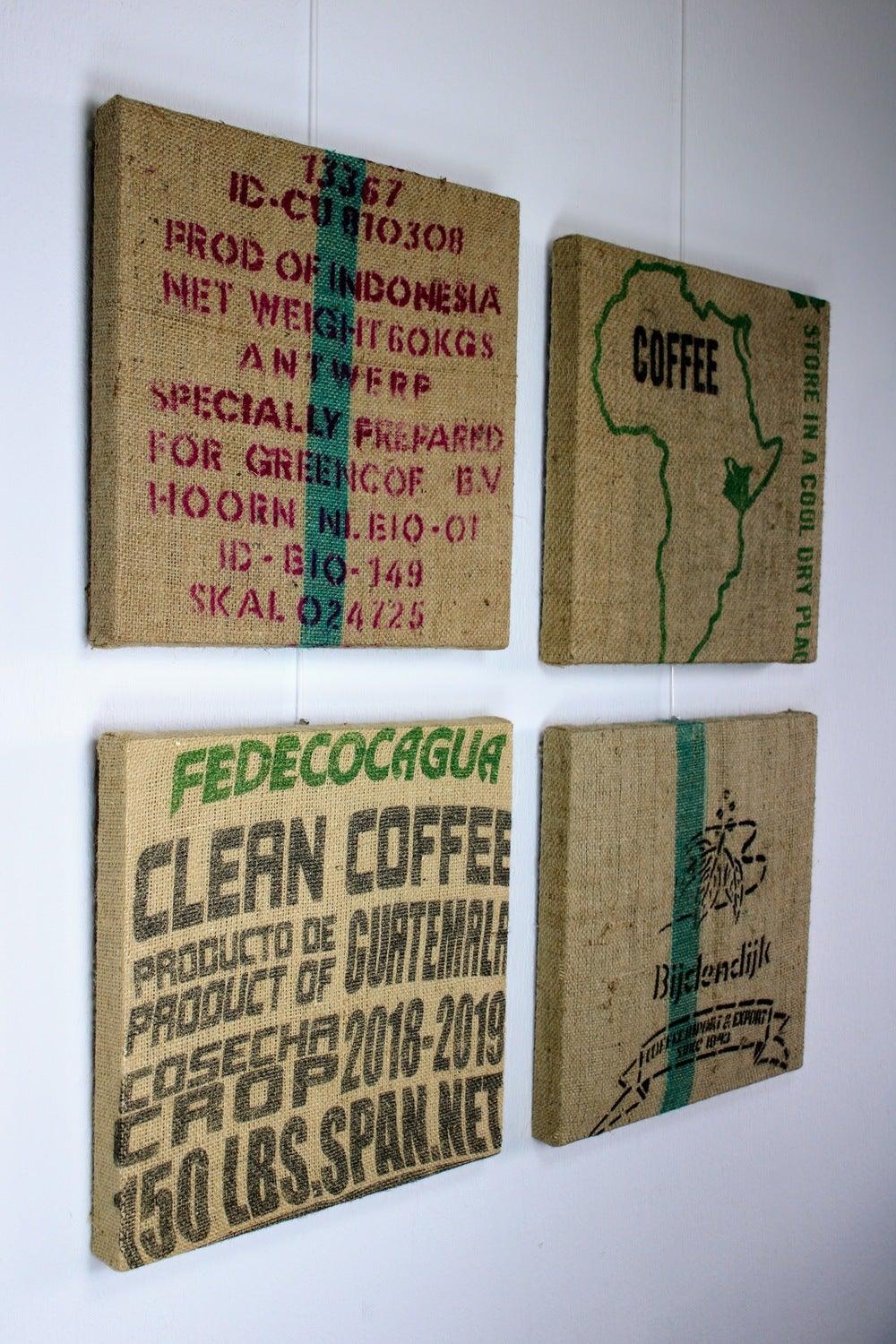 Set van 4 Koffiepanelen - NoviSono