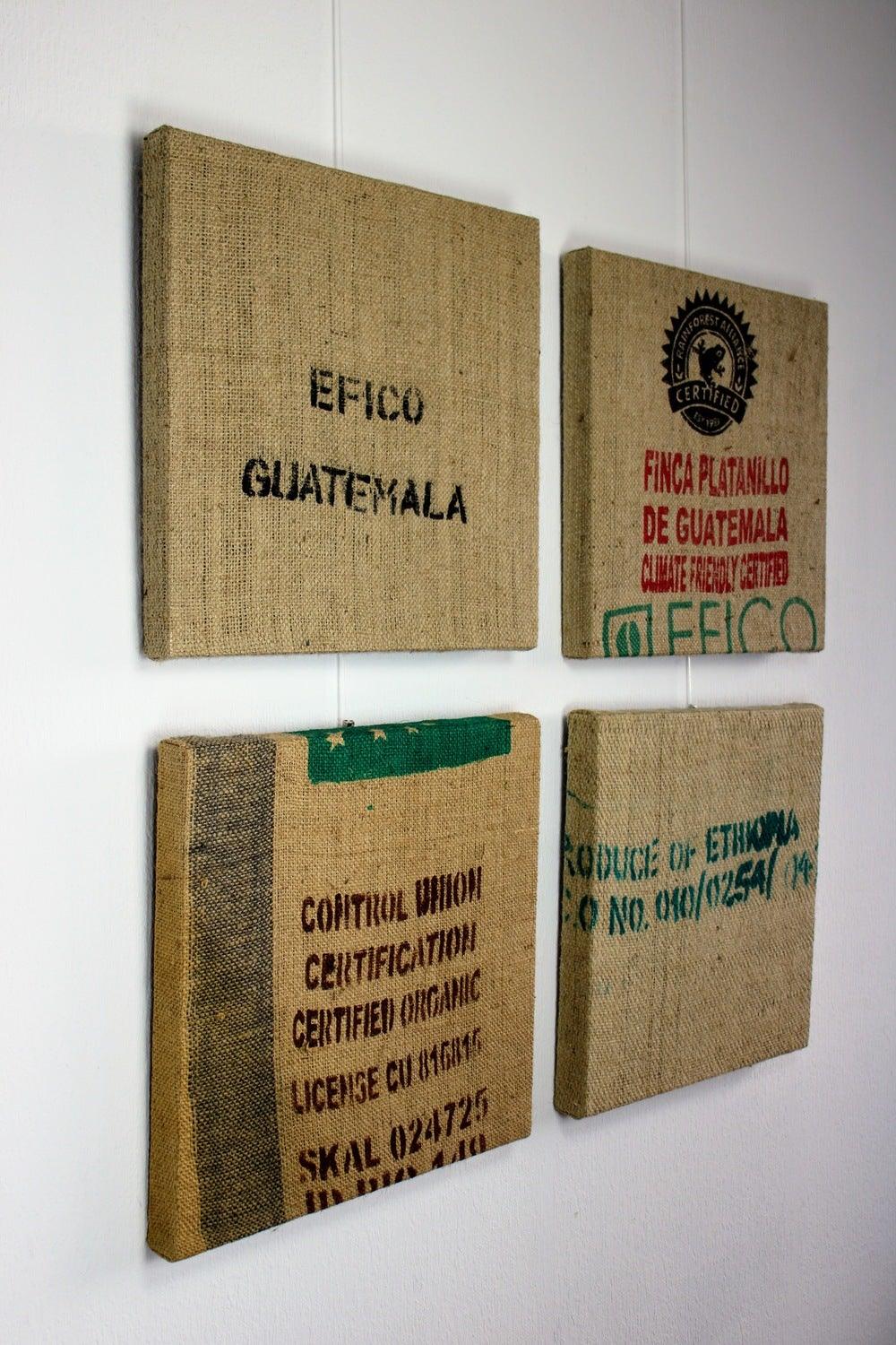 Set van 4 Koffiepanelen - NoviSono