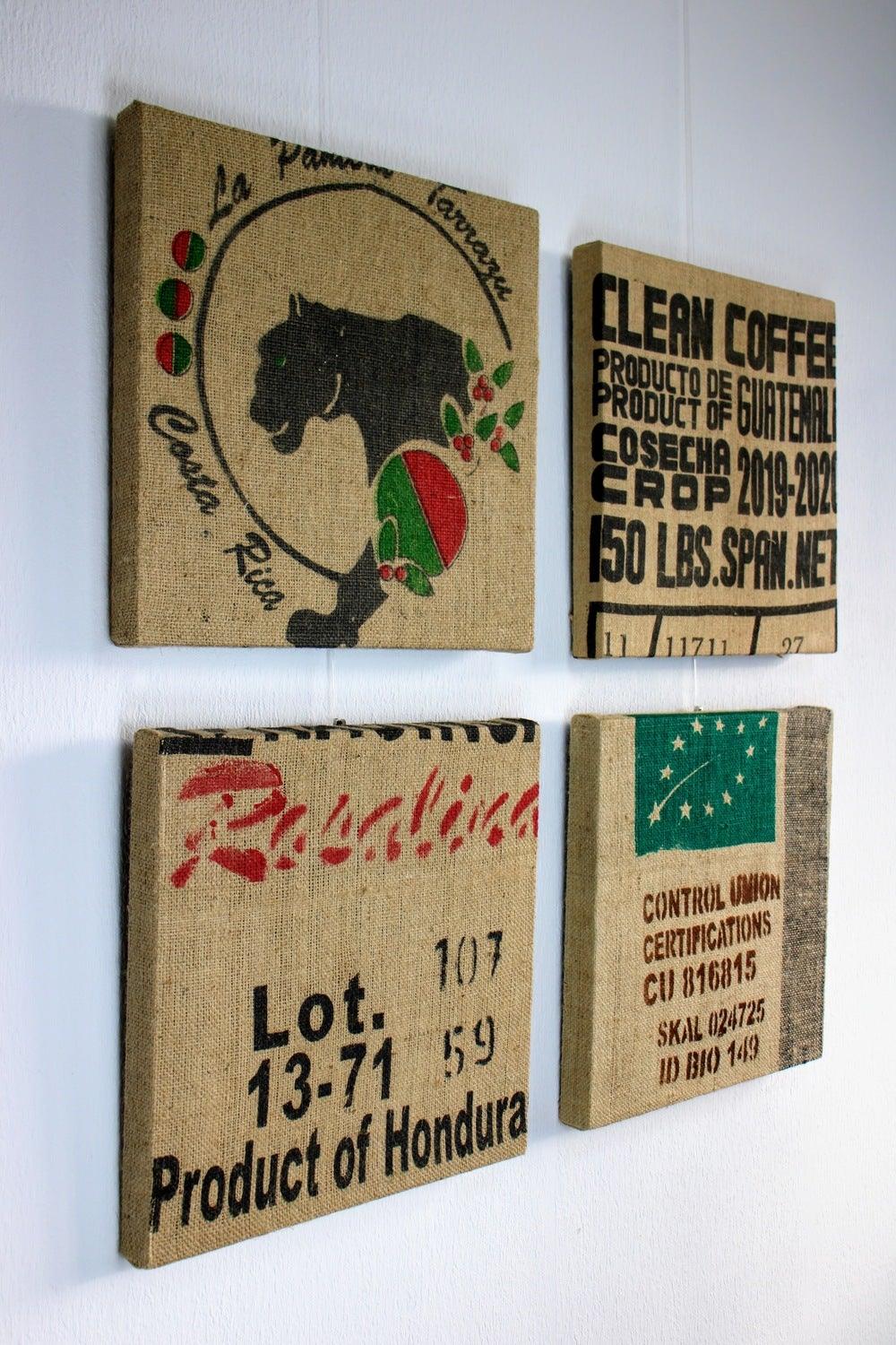 Set van 4 Koffiepanelen - NoviSono