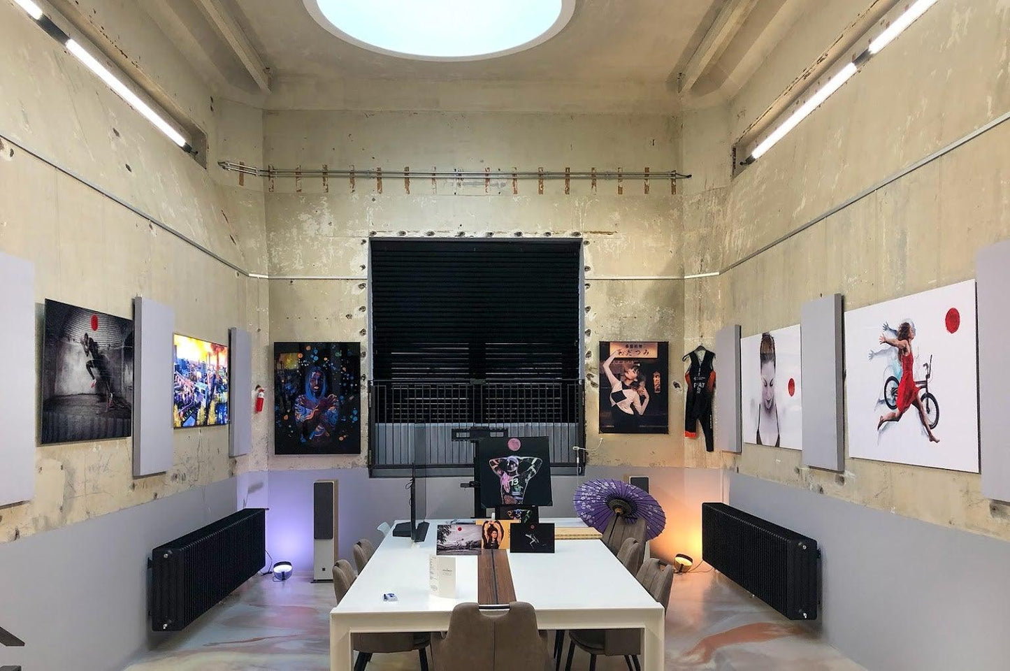 lichtgrijs akoestisch paneel design studio Paul Raats Eindhoven